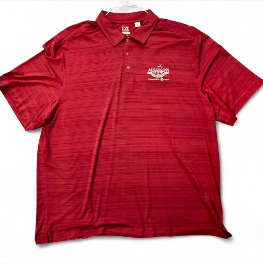 Cutter & Buck Men's Burgundy Polo Shirt